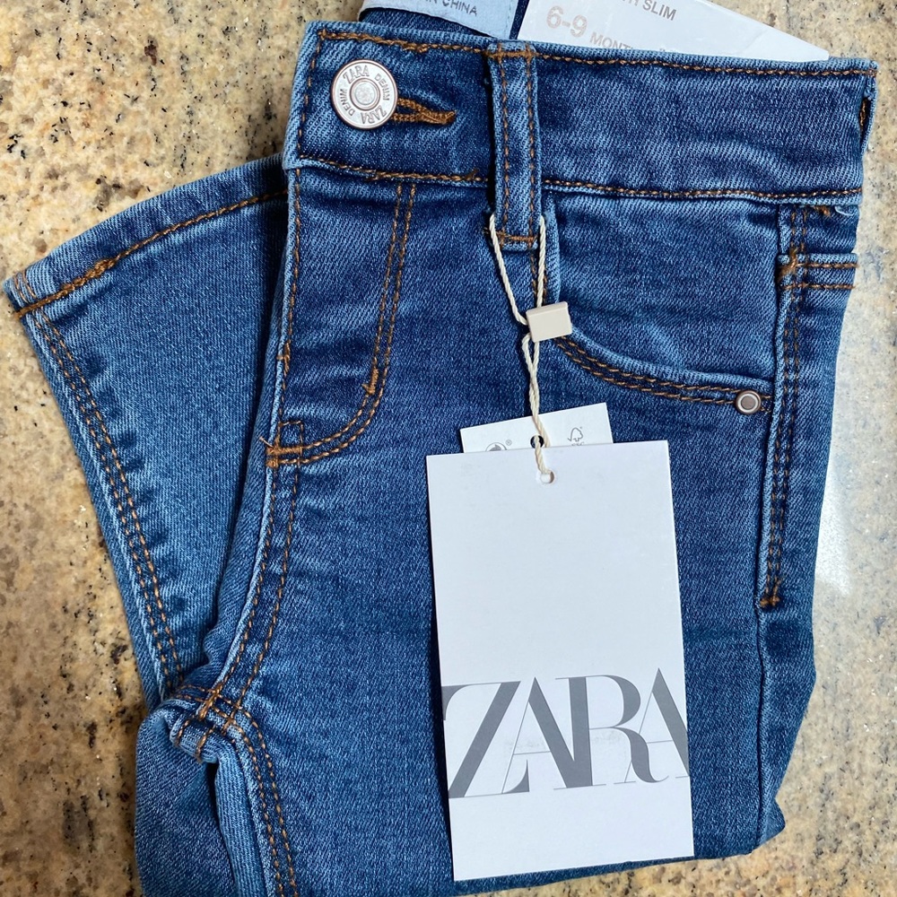ZARA THE TRUTH SLIM JEANS 6-9 months girls or boys